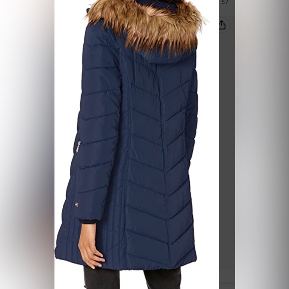 Tommy Hilfiger Women's Down Coat - Picture 2 of 8